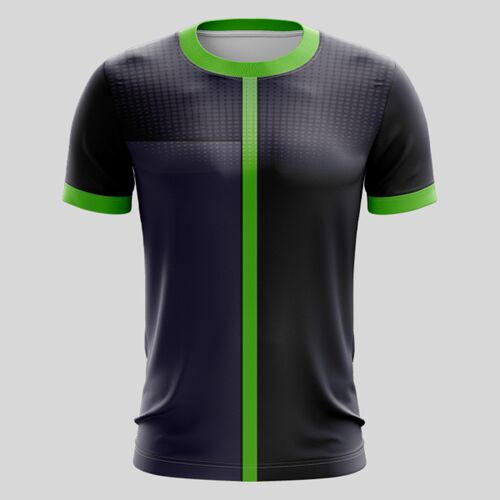 Green Line Design Full Print Roundneck Shirt Thumbnail
