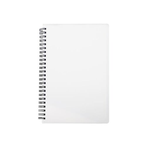 Plastic Cover Notebook A5 with Black Line (Glossy) Thumbnail