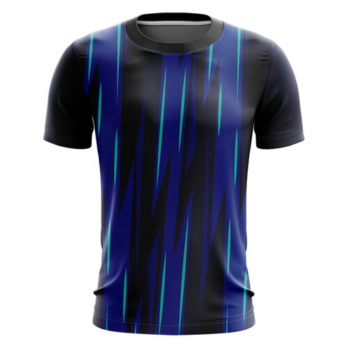 Spiky Design Full Print Roundneck Shirt Thumbnail