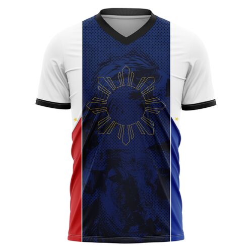 Philippine Design V-Neck Shirt Full Print Sublimation Thumbnail