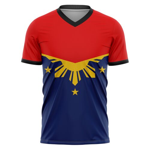 Philippine Design V-Neck Shirt Full Print Sublimation Thumbnail