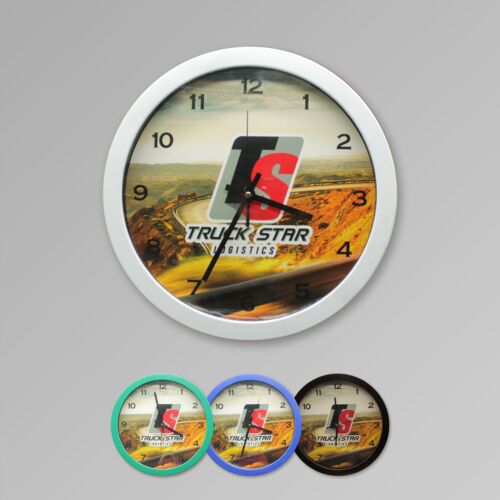 12" Acrylic Round Wall Clock Thumbnail