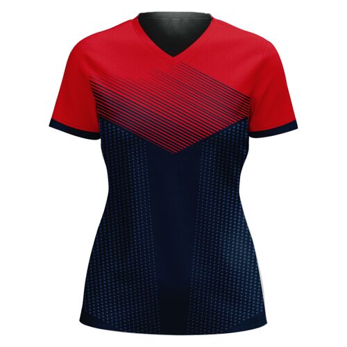 V-neck Volleyball Jersey Full Print Sublimation Thumbnail