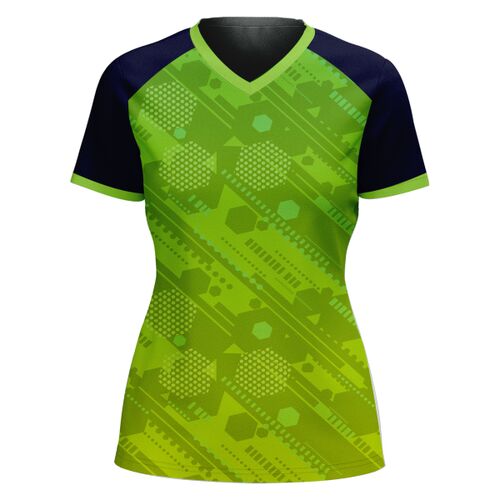 V-neck Volleyball Jersey Full Print Sublimation Thumbnail