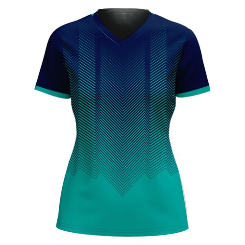 V-neck Volleyball Jersey Full Print Sublimation Thumbnail