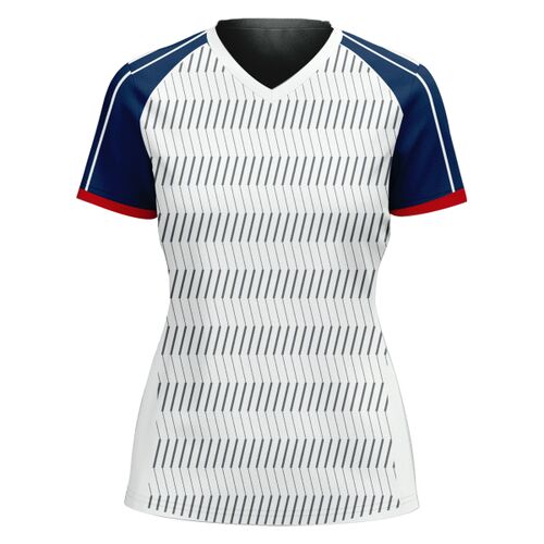 V-neck Volleyball Jersey Full Print Sublimation Thumbnail