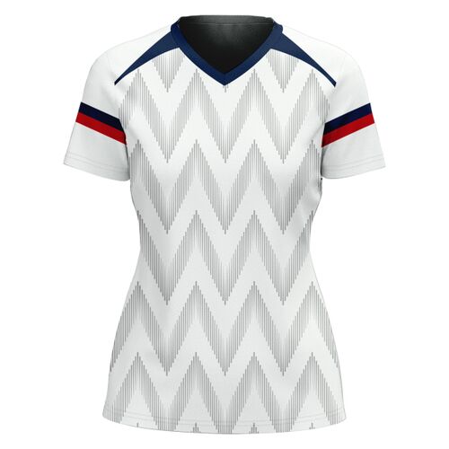 V-neck Volleyball Jersey Full Print Sublimation Thumbnail