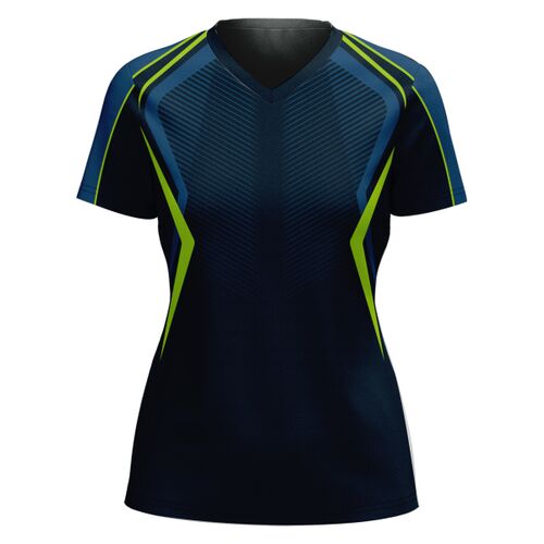 V-neck Volleyball Jersey Full Print Sublimation Thumbnail
