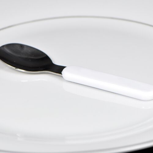 Polymer Handle Stainless Steel Spoon for Kids Thumbnail