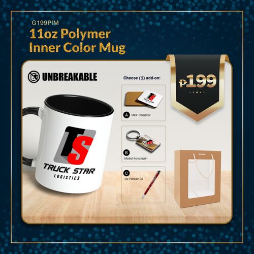 11oz Polymer Inner Color Mug Thumbnail