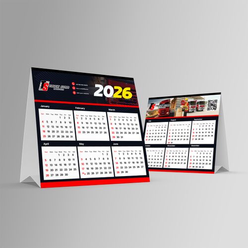 4.6 x 4.5" Tent Calendar Thumbnail