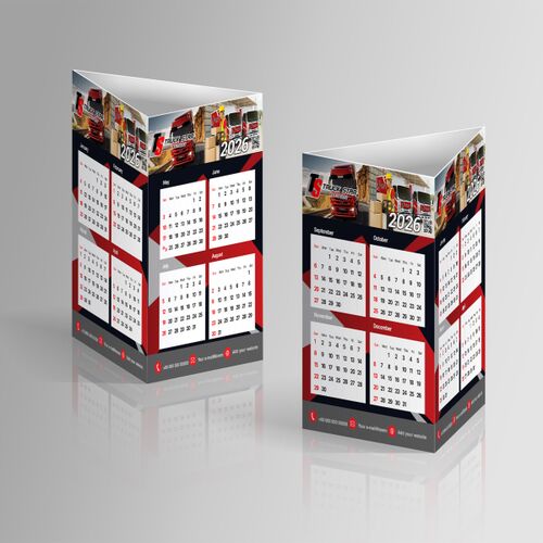 4.5 x 6" Trifold Calendar Thumbnail