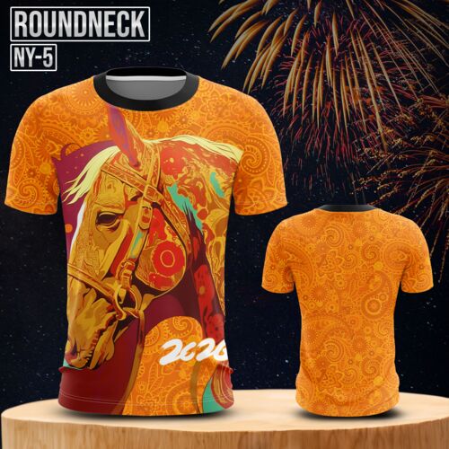 Year of the Horse New Year Shirt Full Print Sublimation Thumbnail