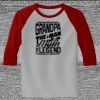 Raglan 3/4 Roundneck Shirt (Gray Body) Thumbnail
