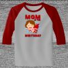 Raglan 3/4 Roundneck Shirt (Gray Body) Thumbnail