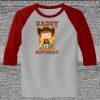 Raglan 3/4 Roundneck Shirt (Gray Body) Thumbnail