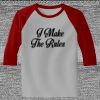 Raglan 3/4 Roundneck Shirt (Gray Body) Thumbnail