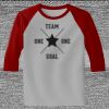 Raglan 3/4 Roundneck Shirt (Gray Body) Thumbnail