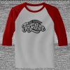 Raglan 3/4 Roundneck Shirt (Gray Body) Thumbnail
