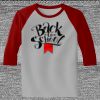 Raglan 3/4 Roundneck Shirt (Gray Body) Thumbnail