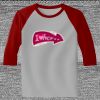 Raglan 3/4 Roundneck Shirt (Gray Body) Thumbnail