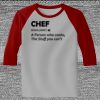 Raglan 3/4 Roundneck Shirt (Gray Body) Thumbnail